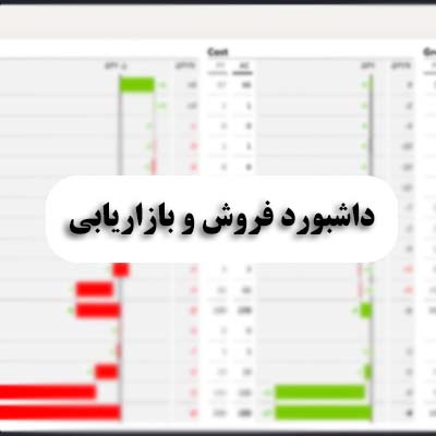 داشبورد فروش و بازاریابی - مشاوره مدیریت رخ