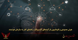 هوش مصنوعی و اتوماسیون فرآیندهای کسب‌وکار: راهنمای گذر به سازمان هوشمند - مشاوره مدیریت رخ