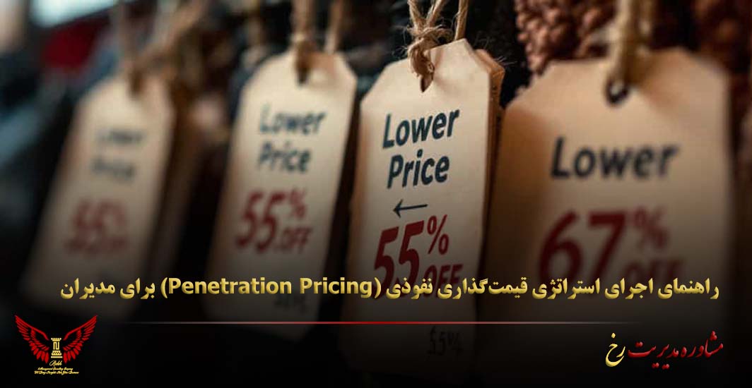 راهنمای اجرای استراتژی قیمت‌گذاری نفوذی (Penetration Pricing) برای مدیران - مشاوره مدیریت رخ