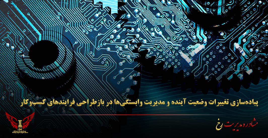 پیاده‌سازی تغییرات وضعیت آینده و مدیریت وابستگی‌ها در بازطراحی فرایندهای کسب‌وکار - مشاوره مدیریت رخ